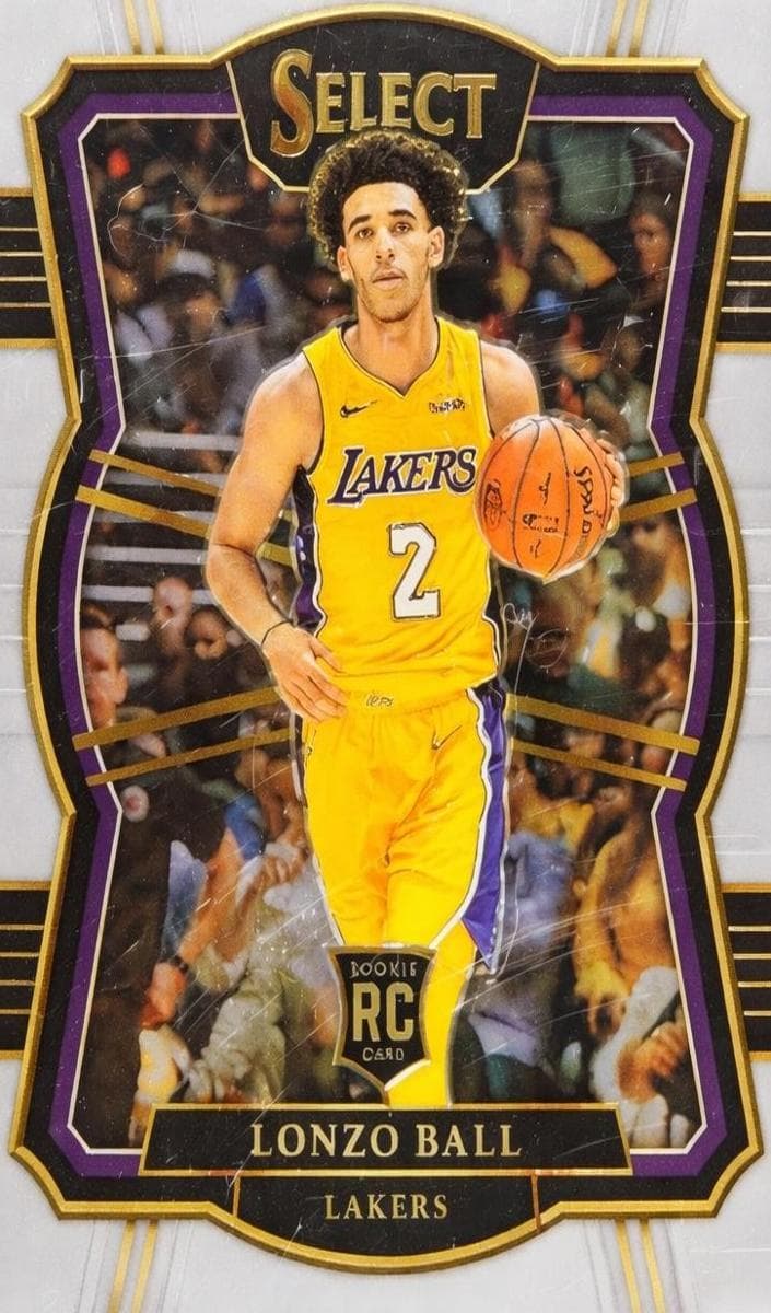 Lonzo Ball 2017 panini Select