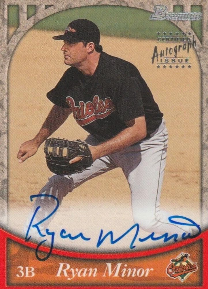 Ryan Minor 1999 bowman Bowman