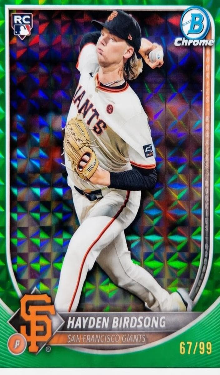 Hayden Birdsong trading card