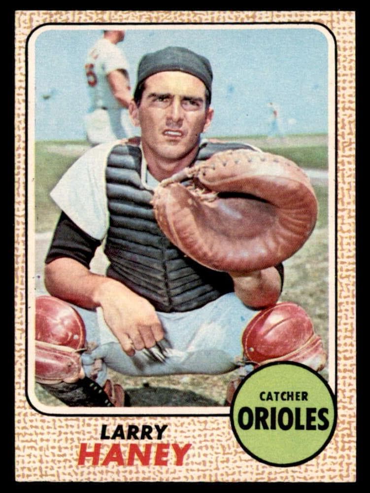 Larry Haney 1968 topps O-Pee-Chee