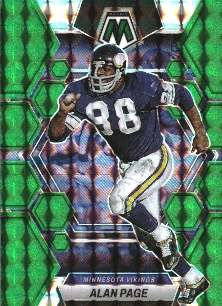 Alan Page trading card