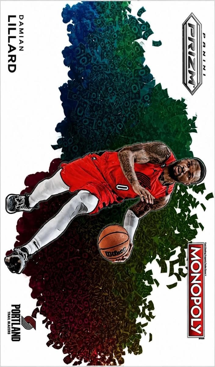 Damian Lillard trading card