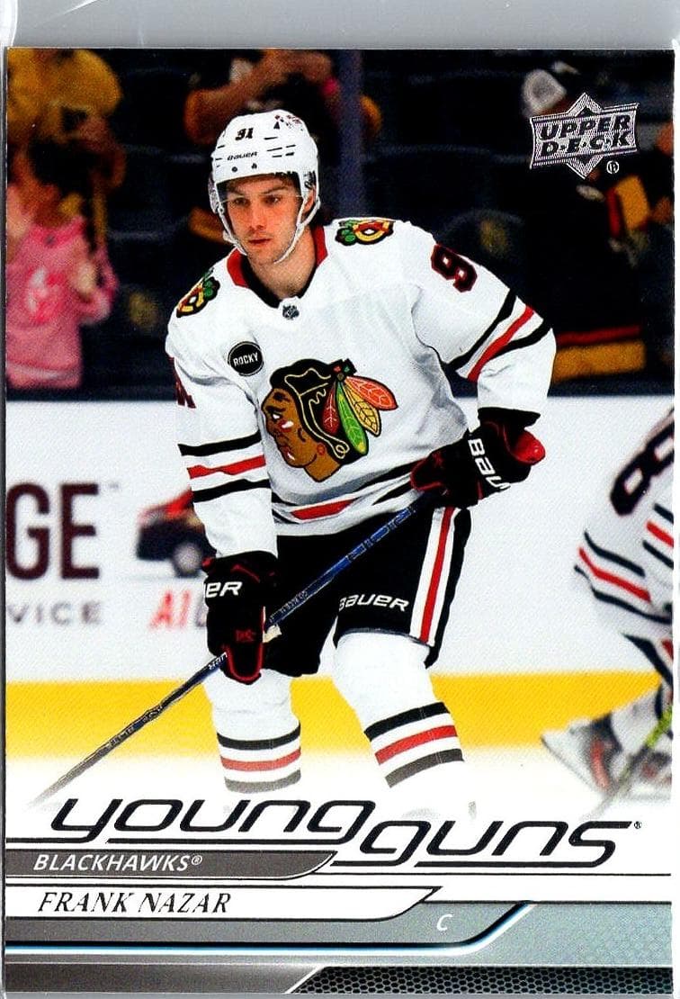 Frank Nazar trading card