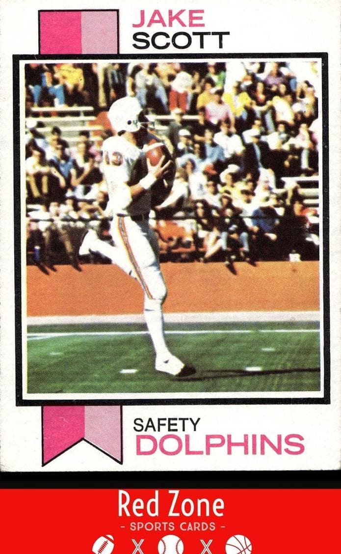 Jake Scott 1973 topps Topps