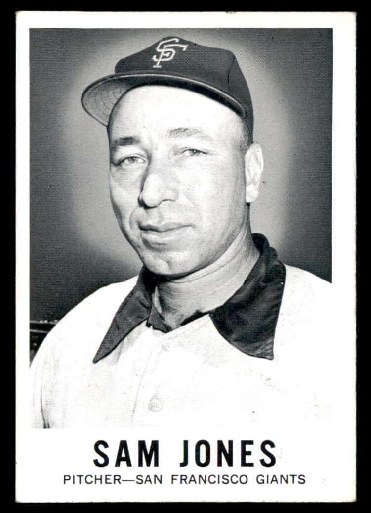 Sam Jones 1960 leaf Leaf Baseball