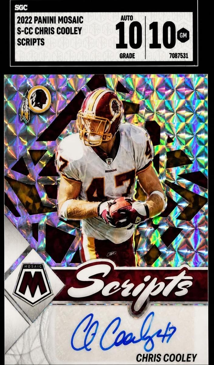 Chris Cooley trading card