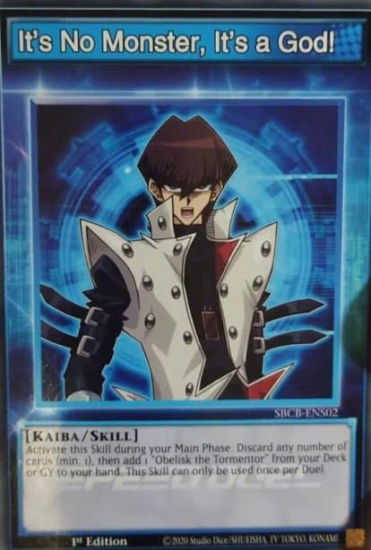 It's No Monster, It's a God! 2020 Yu-Gi-Oh! Speed Duel: Battle City Box