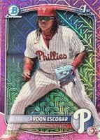 Aroon Escobar trading card