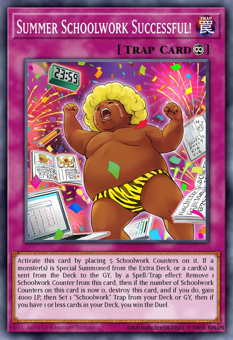 Summer Schoolwork Successful! 2024 Yu-Gi-Oh! Japanese Rage of the Abyss