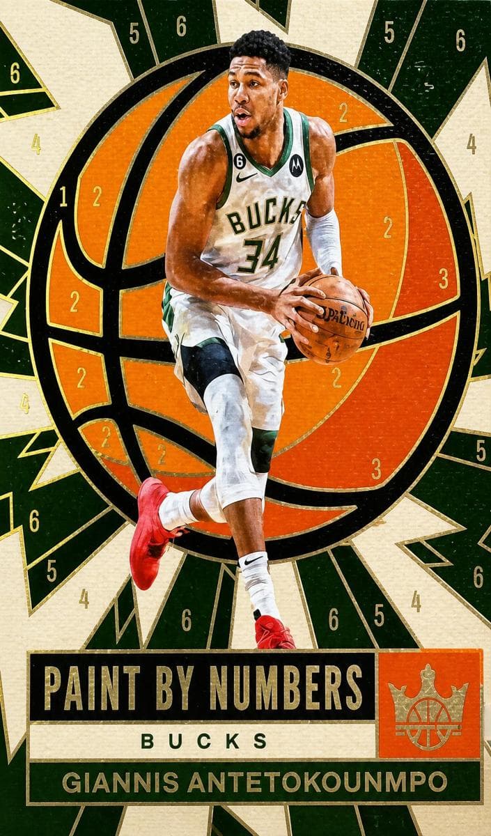 Giannis Antetokounmpo 2023 panini