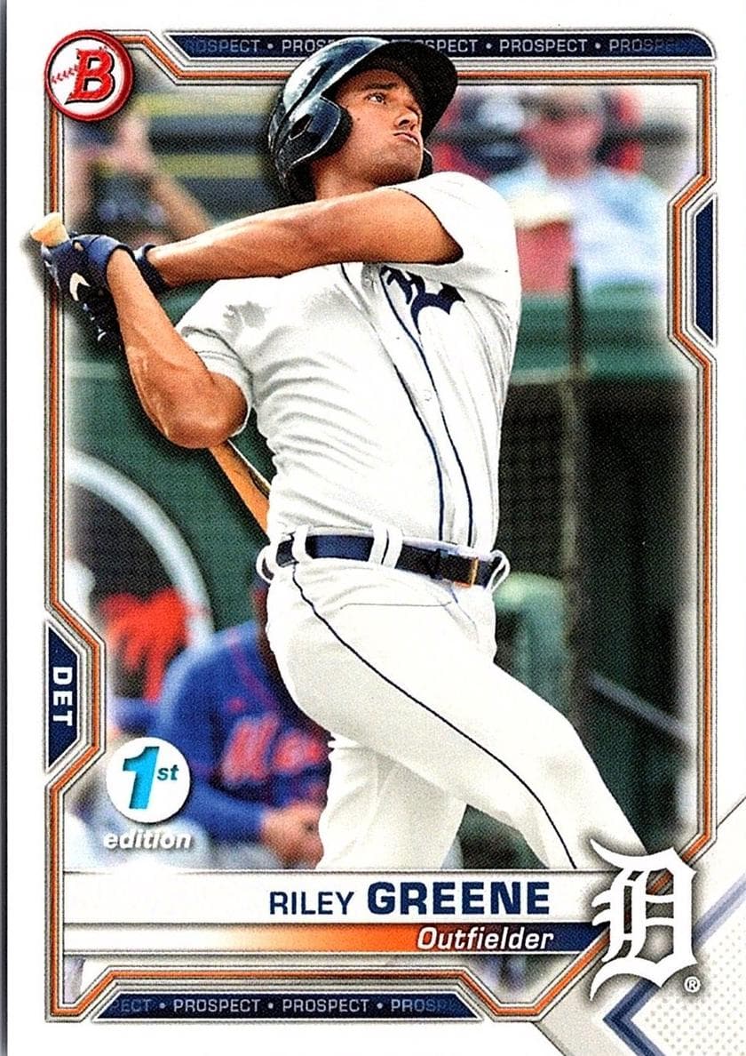 Riley Greene 2021 bowman