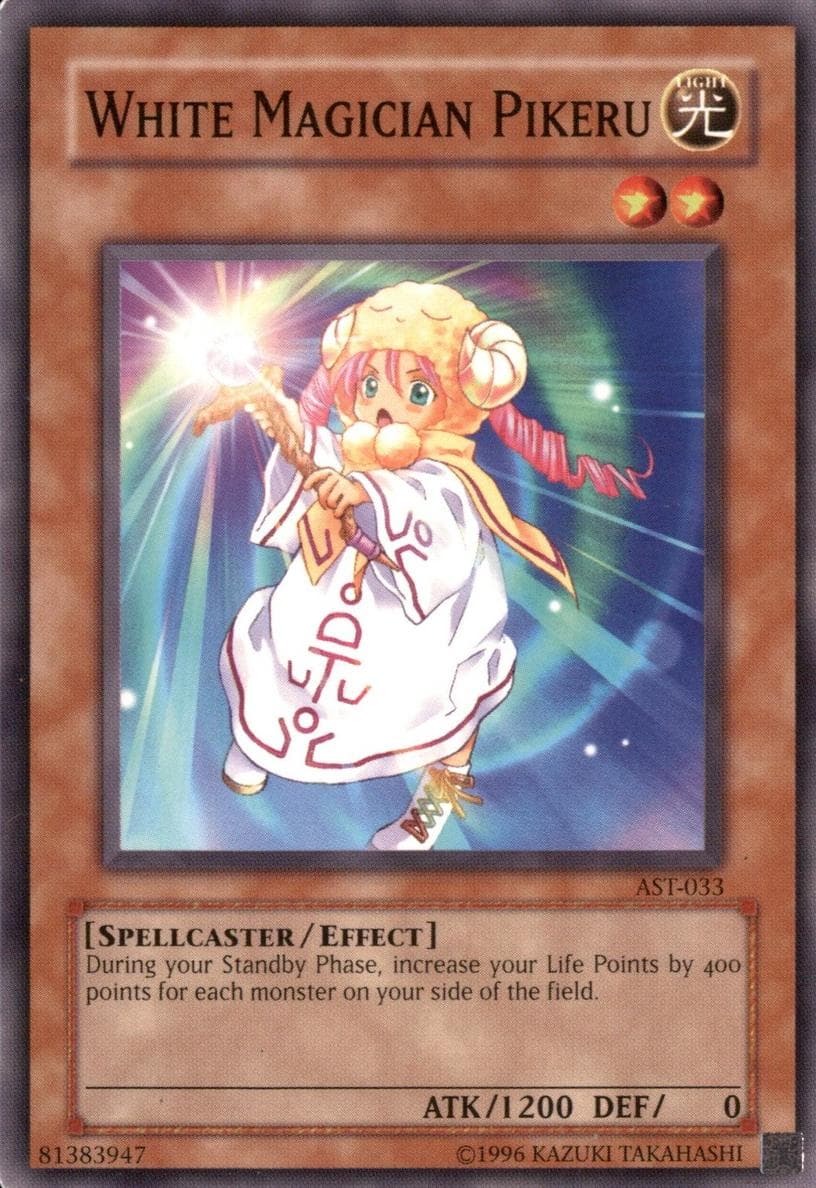 White Magician Pikeru 2004 Yu-Gi-Oh! Ancient Sanctuary