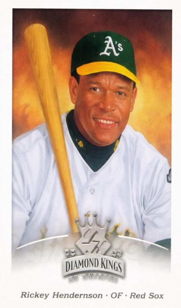 Rickey Henderson 2002 panini