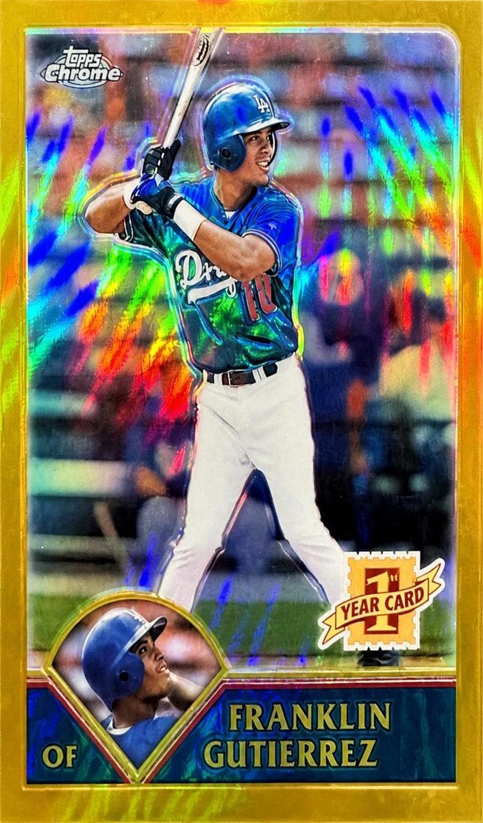 Franklin Gutierrez trading card