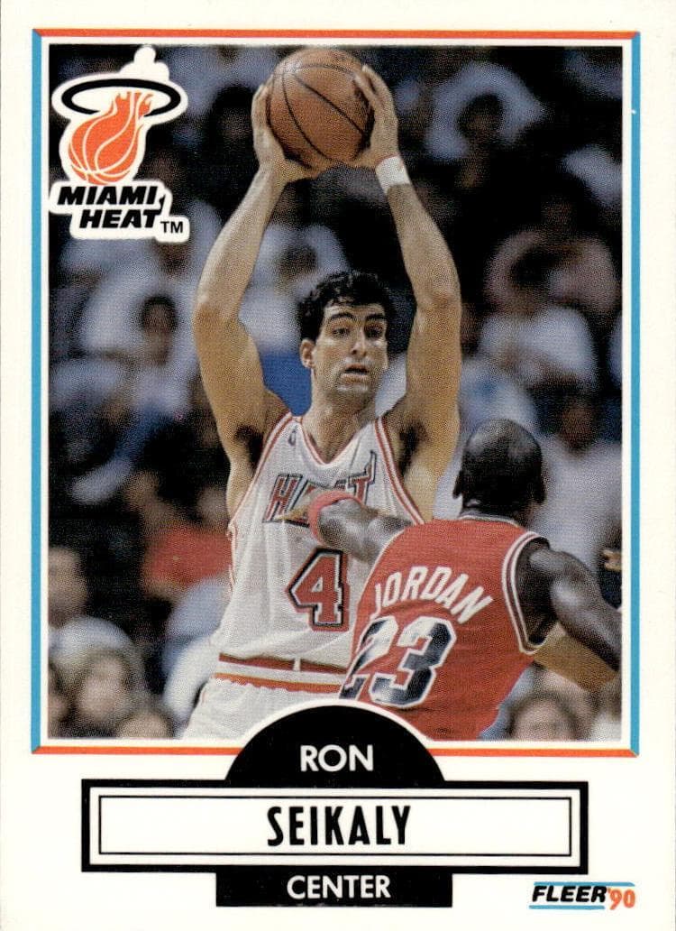 Rony Seikaly trading card