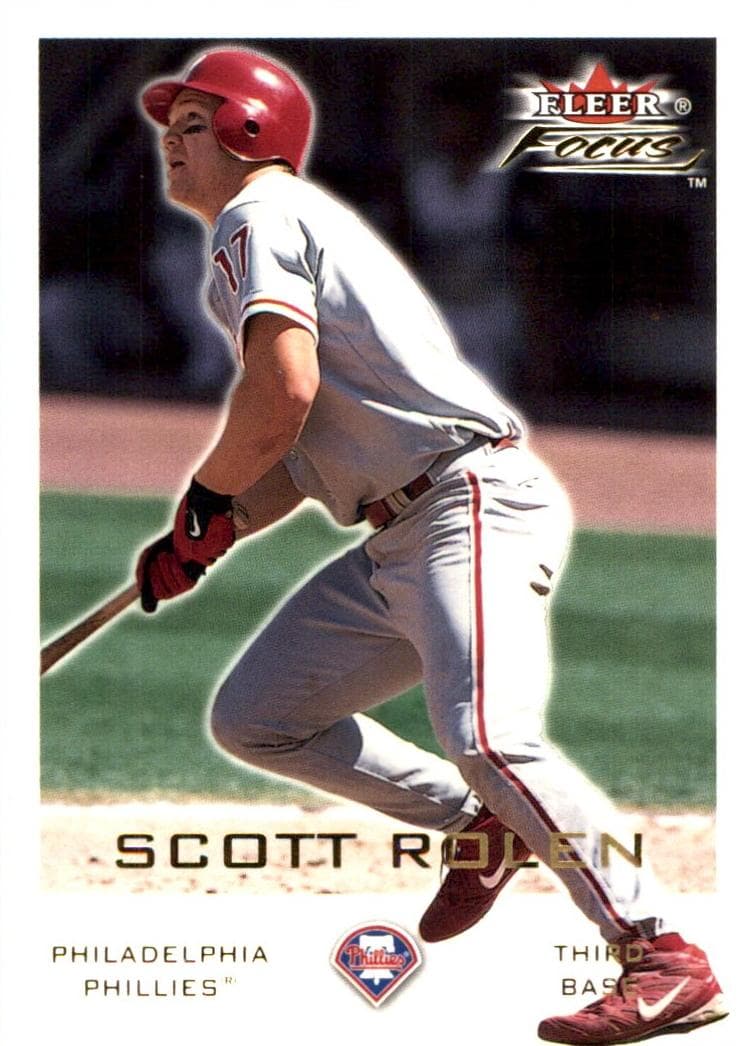 Scott Rolen 2001 fleer Fleer Focus