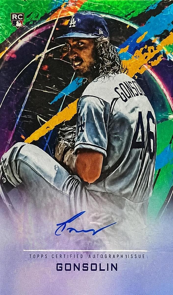 Tony Gonsolin 2020 topps
