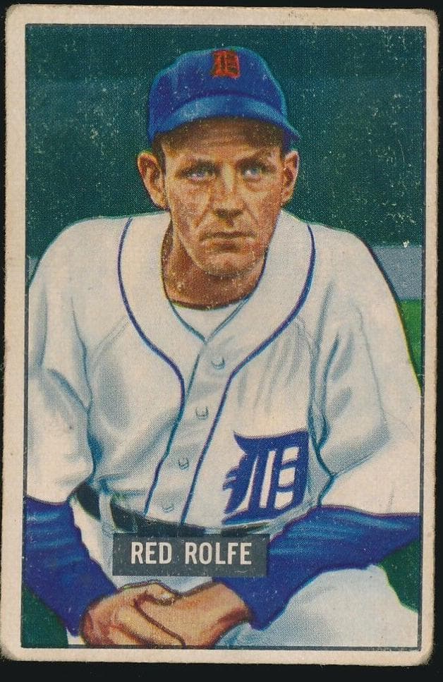 Red Rolfe 1951 bowman
