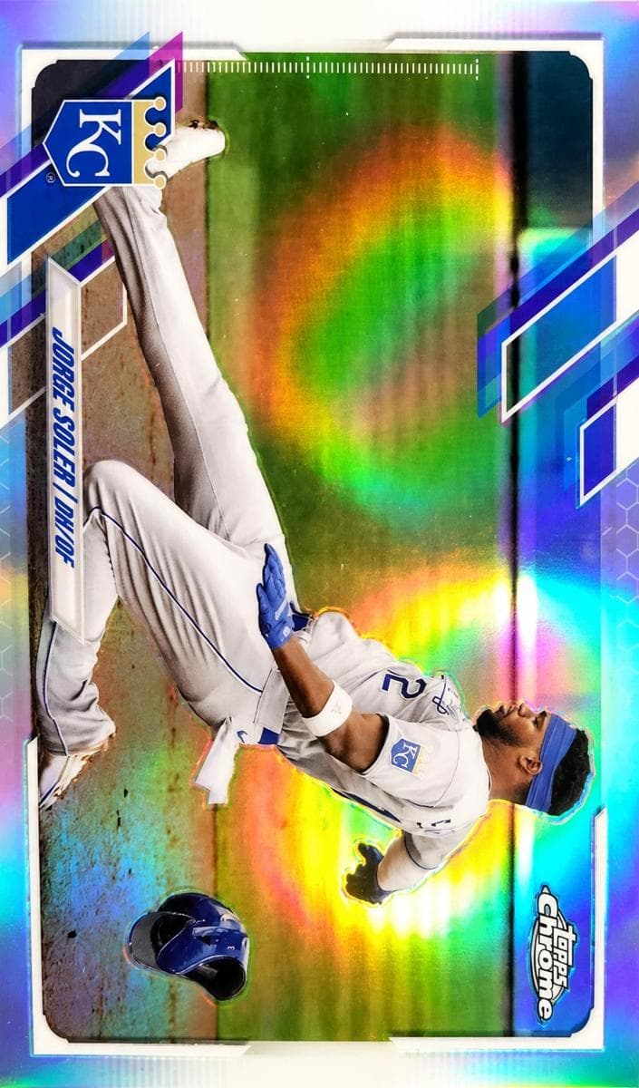 Jorge Soler 2021 topps Topps Chrome
