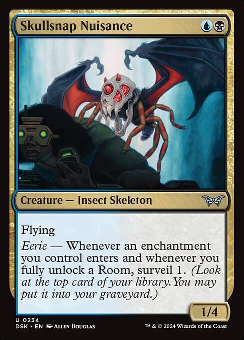Skullsnap Nuisance 2024 Magic: The Gathering Duskmourn: House of Horror