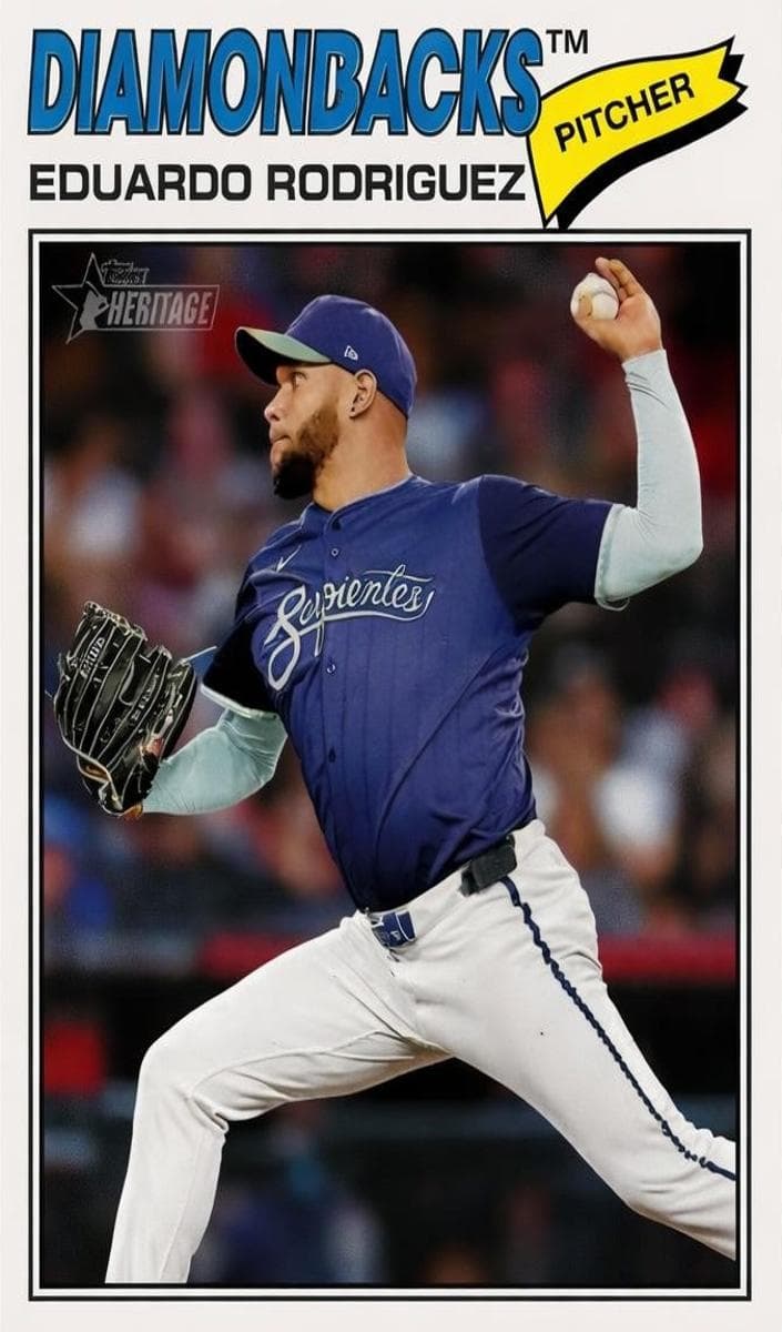 Eduardo Rodriguez trading card