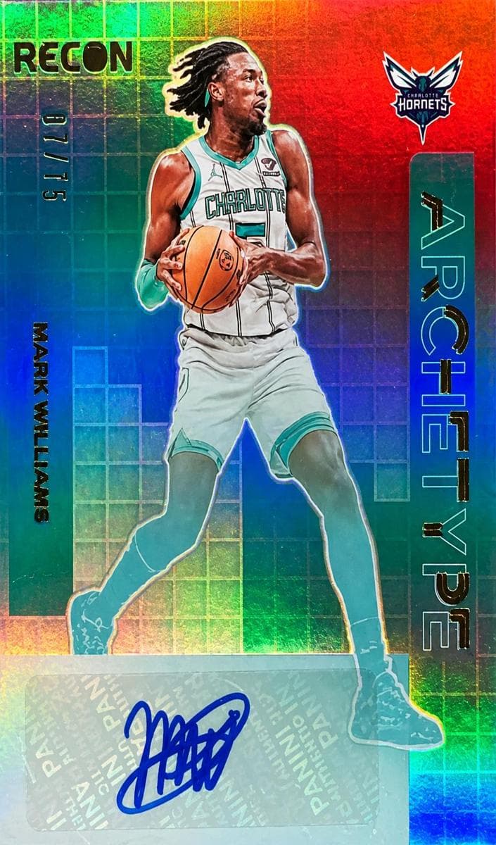 Mark Williams 2023 panini Recon