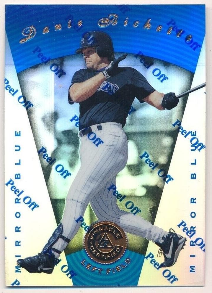 Dante Bichette 1997 panini Pinnacle Certified