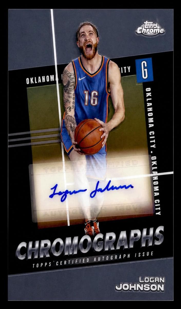 Logan Johnson trading card