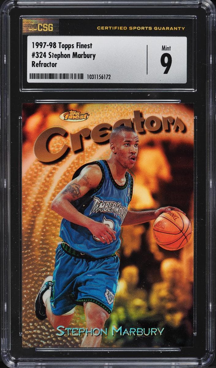 Stephon Marbury 1997 unknown Finest