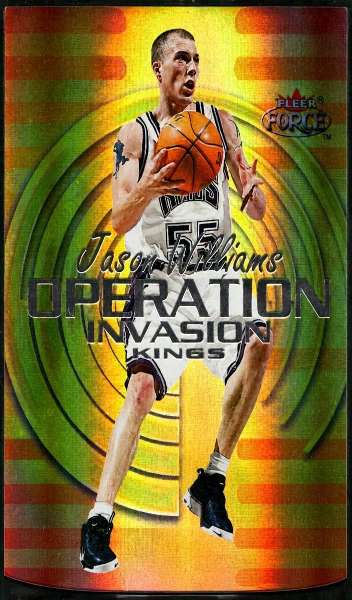 Jason Williams 1999 fleer Force