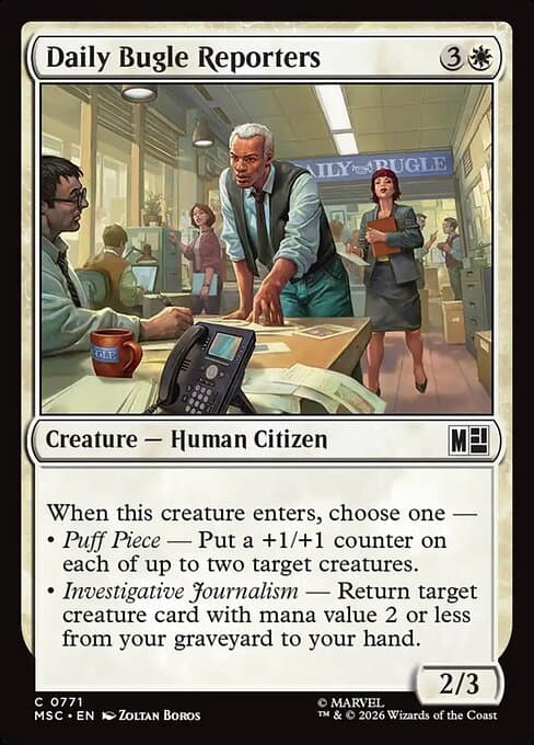 Daily Bugle Reporters #6