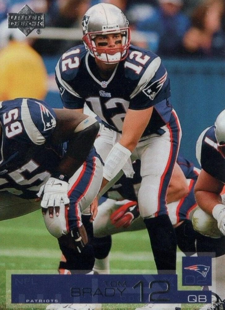 Tom Brady 2002 upper-deck
