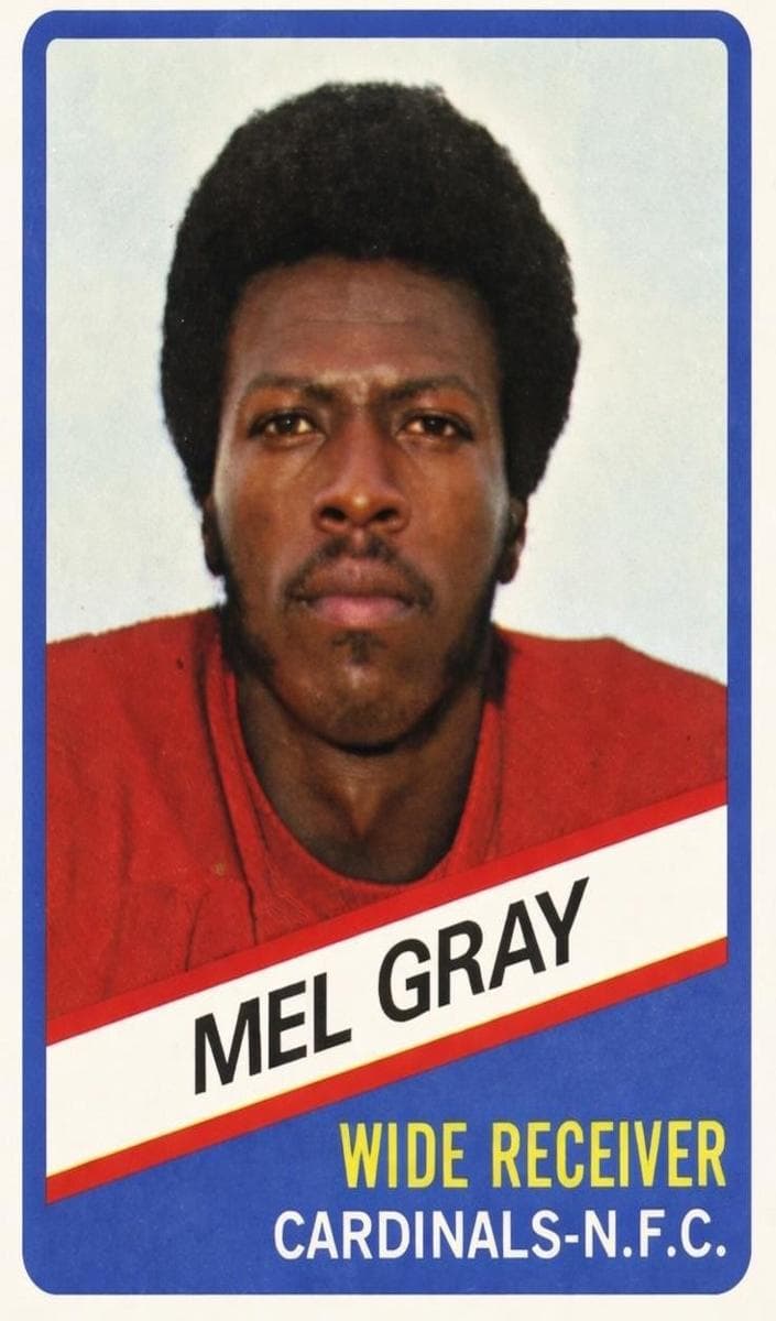 Mel Gray 1976 topps