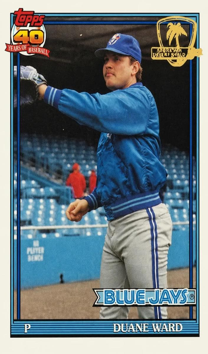 Duane Ward 1991 topps Topps