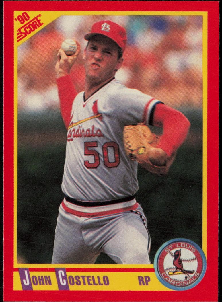 John Costello trading card