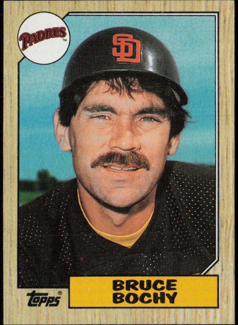 Bruce Bochy 1987 topps Topps