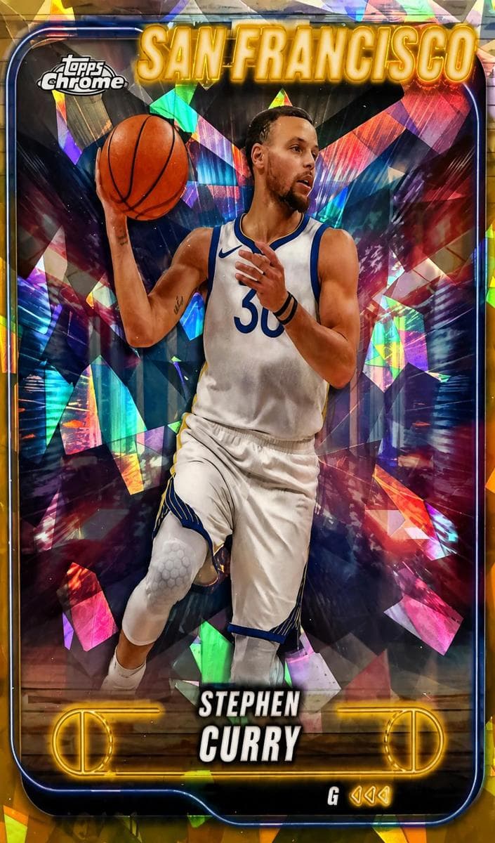 Stephen Curry 2024 topps Topps Chrome