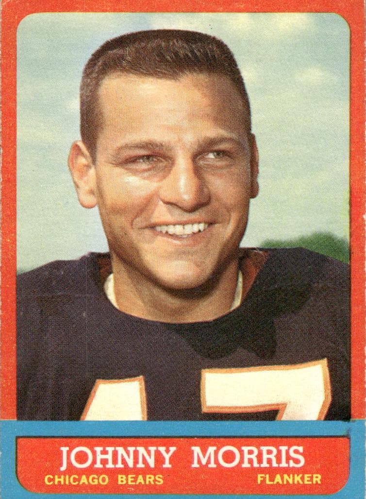 Johnny Morris 1963 topps Topps