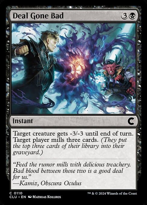 Deal Gone Bad 2022 Magic: The Gathering Streets of New Capenna