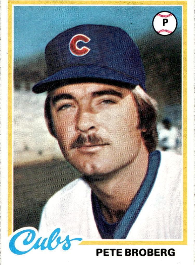 Pete Broberg 1978 topps Topps