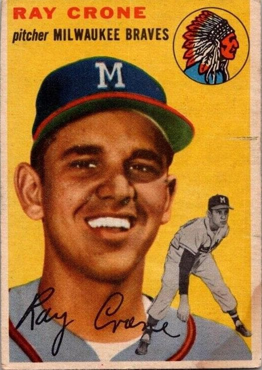 Ray Crone 1954 topps Topps