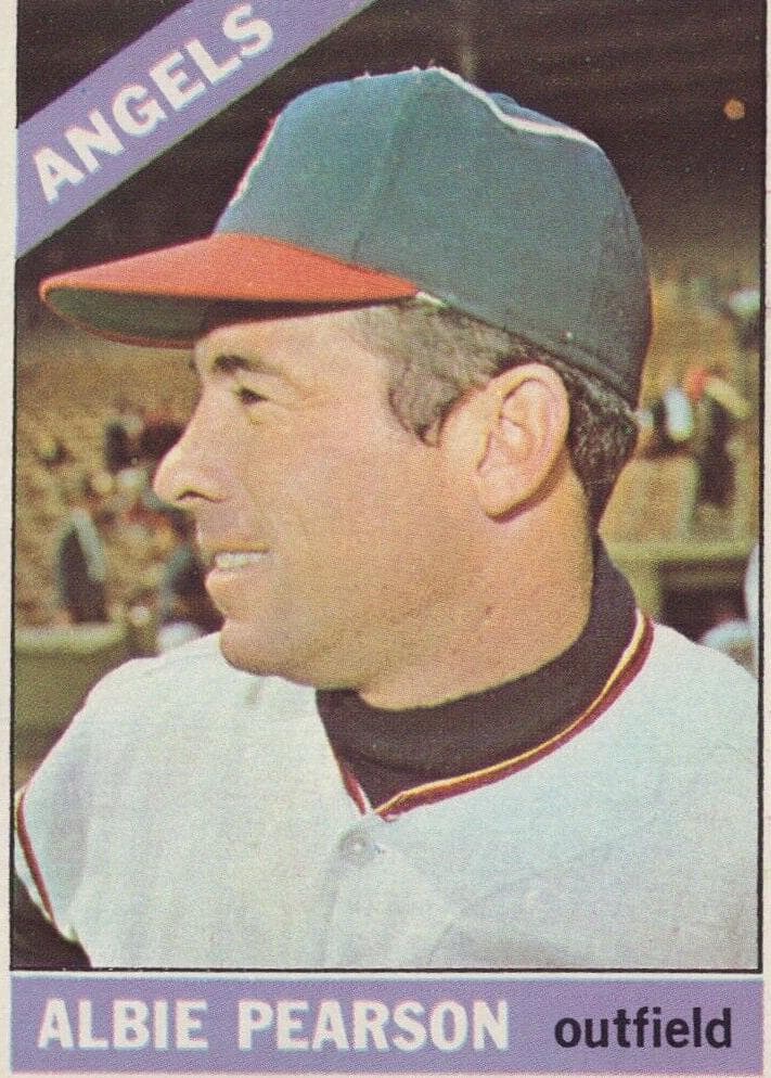 Albie Pearson 1966 topps