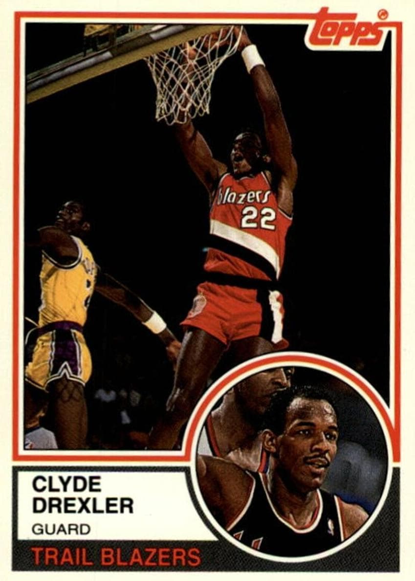 Clyde Drexler 1992 topps
