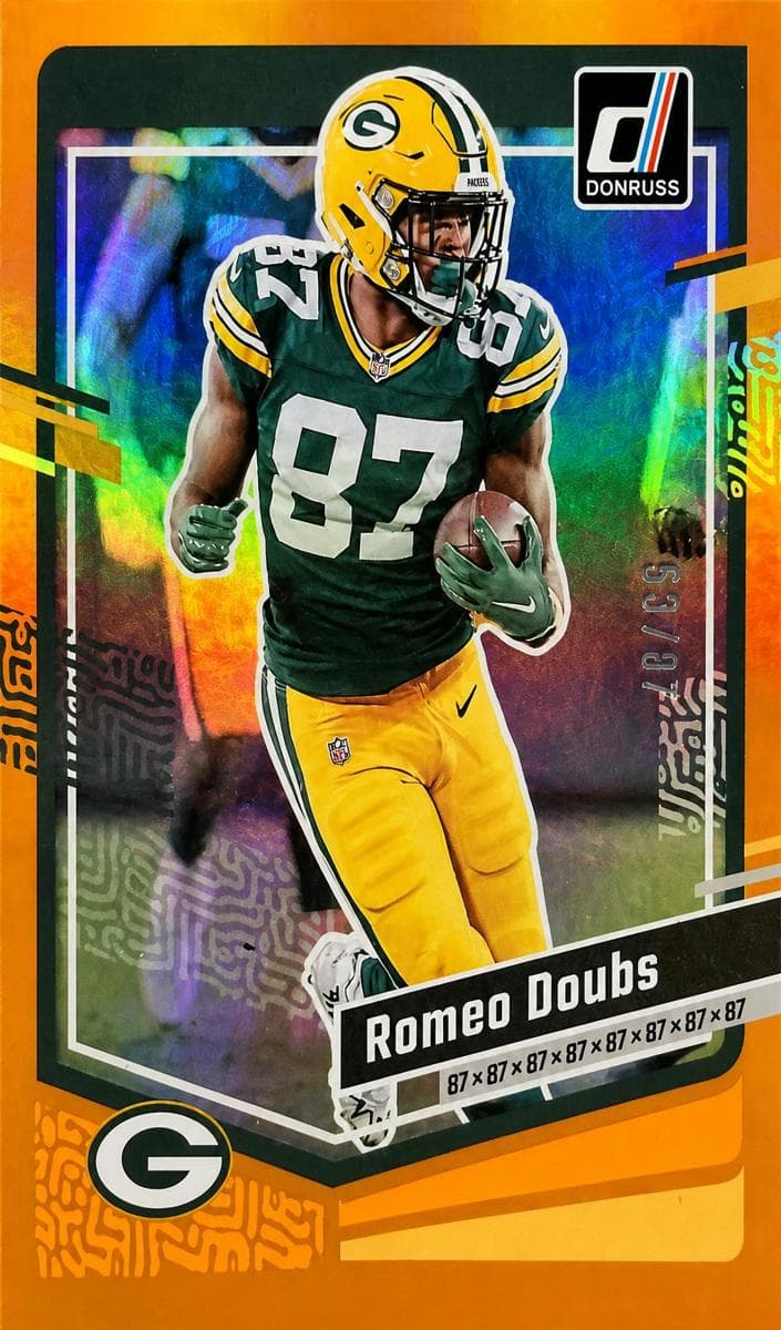 Romeo Doubs 2023 panini