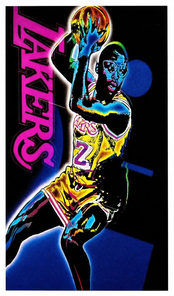 James Worthy 1991 panini Hoops