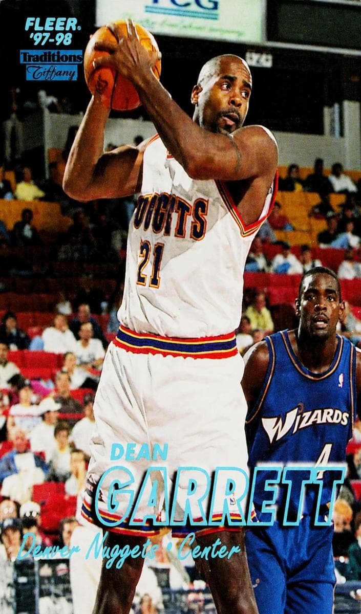 Dean Garrett 1997 fleer Fleer