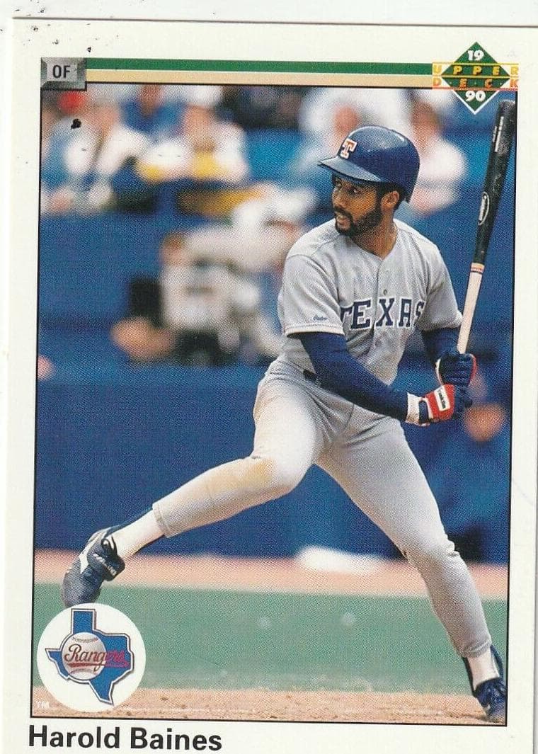 Harold Baines 1990 upper-deck Upper Deck