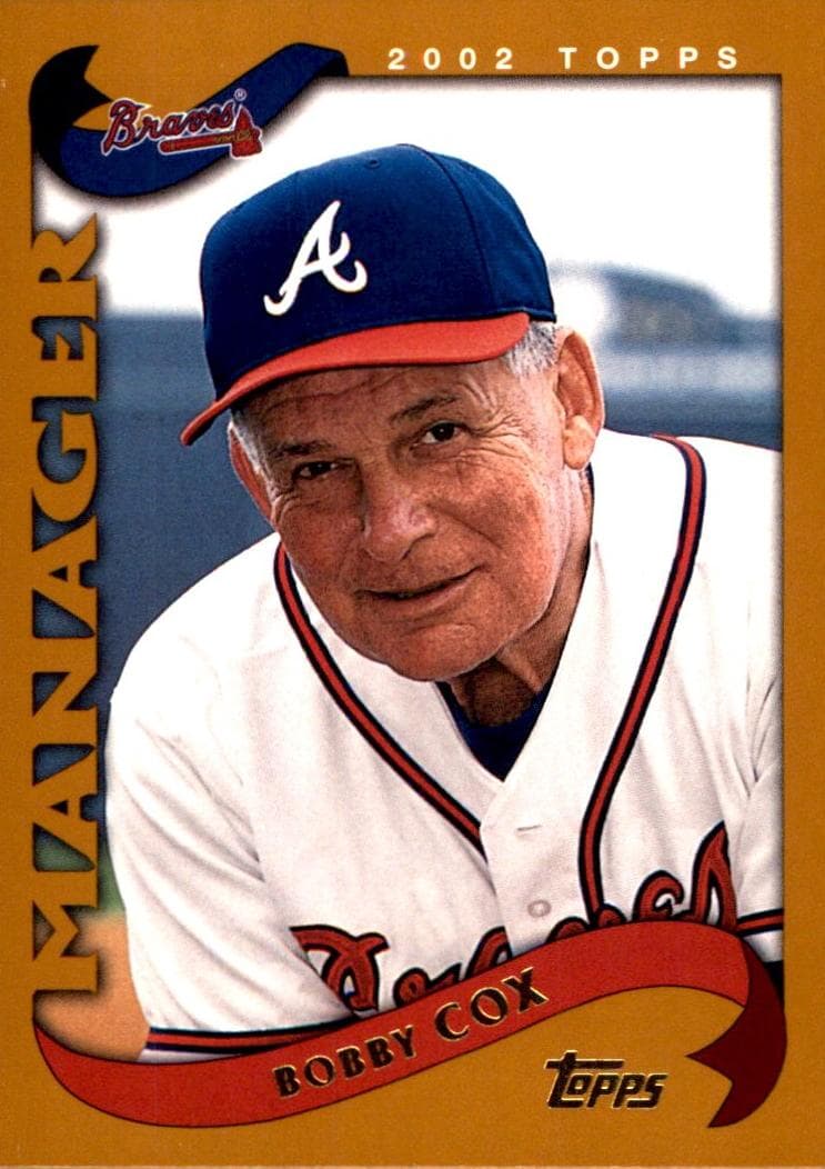 Bobby Cox 2002 topps Topps