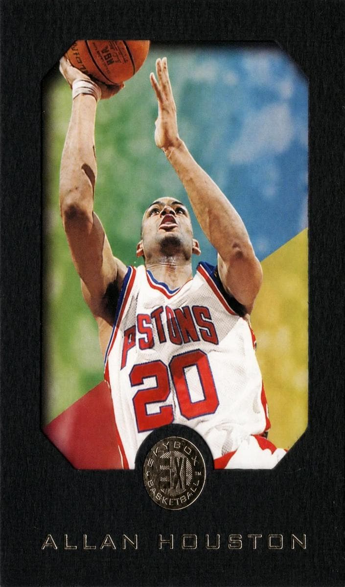 Allan Houston 1995 skybox E-xl