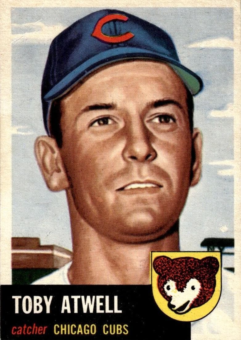 Toby Atwell 1953 topps Topps